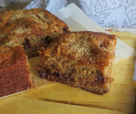 Crunchy Topped Banana Cake