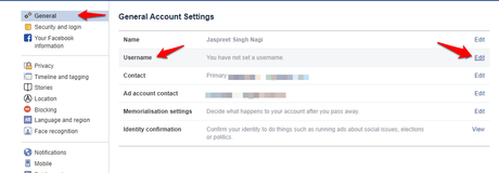 How to Change Facebook Username?