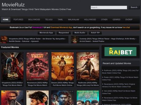 MovieRulz 2023 Download Latest HD Movies for Free 720p 480p