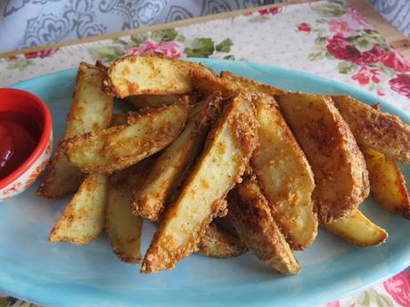 Seasoned Baked Potato Wedges