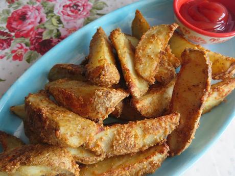 Seasoned Baked Potato Wedges