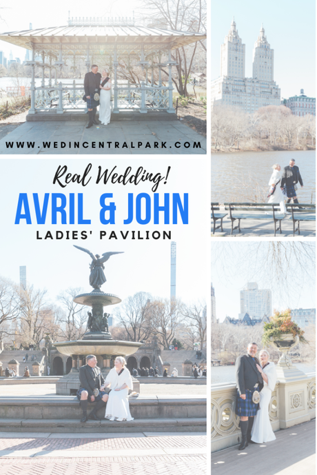 Avril and John’s Wedding in the Ladies’ Pavilion in March