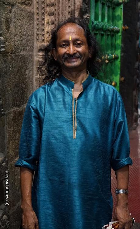 the interesting Mridangam artiste !