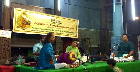 the interesting Mridangam artiste !