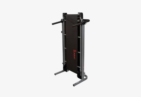 Sunny Health and Fitness Manual Treadmill Machine - Folded