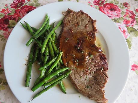 A 5 Minute Steak Dinner for One