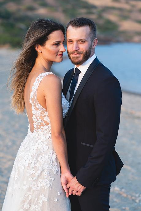 Classically romantic wedding in Athens with beautiful florals │ Eva & Stelios classically-romantic-wedding-athens-with-beautiful-florals_41