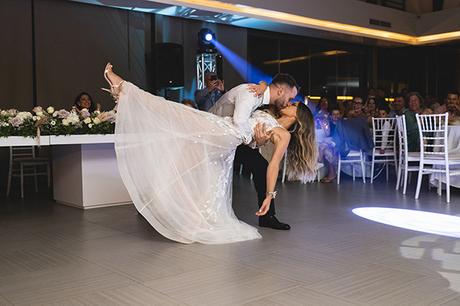 Classically romantic wedding in Athens with beautiful florals │ Eva & Stelios classically-romantic-wedding-athens-with-beautiful-florals_40