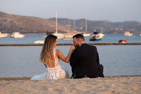 Classically romantic wedding in Athens with beautiful florals │ Eva & Stelios classically-romantic-wedding-athens-with-beautiful-florals_44