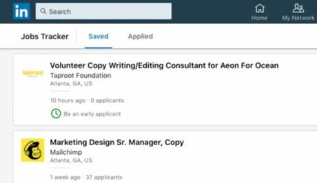 How to fix LinkedIn saved jobs not showing