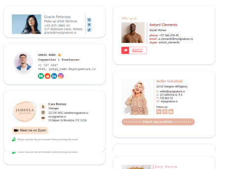 How to Create a Professional Email Signature With Examples How to Create a Professional Email Signature With Examples