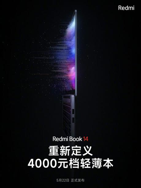 RedmiBook 14 announced in China with 120Hz display and 12th Gen Intel Core i5 Chipset