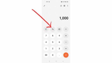 Learn how to calculate percentage in mobile, this easy way