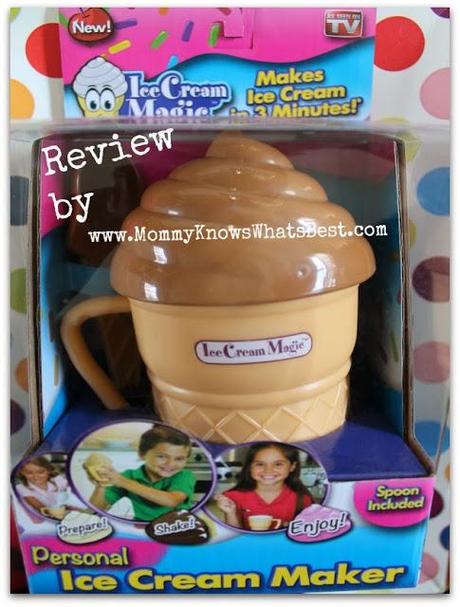 Ice Cream Magic Ice Cream Maker, Personal