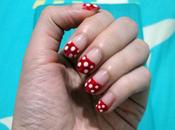 Minnie Mouse Inspired Nails