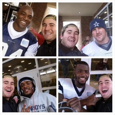 Dallas Cowboys Practice at Highland Park High School