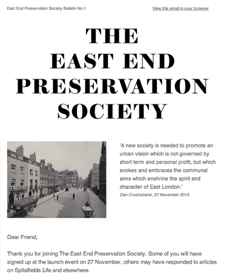 The East End Preservation Society