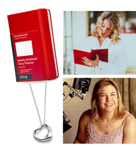 chick flick gifts from bridget jones diary movie