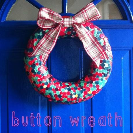 DIY Button Wreath