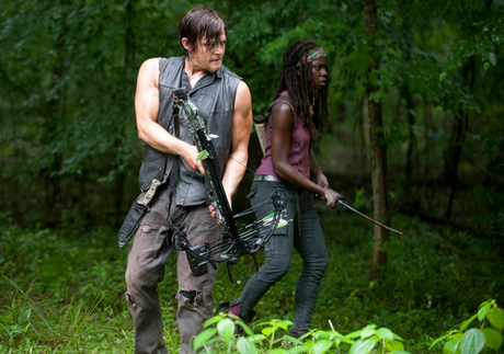 Daryl and Michonne