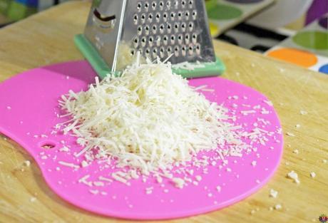 Shredded Pecorino Romano marthafied