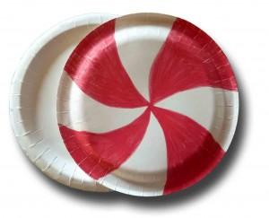 Paper Plate Christmas Candy