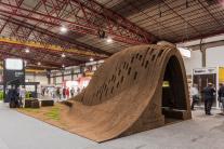 Vaulted Cork Pavillion by Amorim Isolamentos