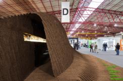 Vaulted Cork Pavillion by Amorim Isolamentos