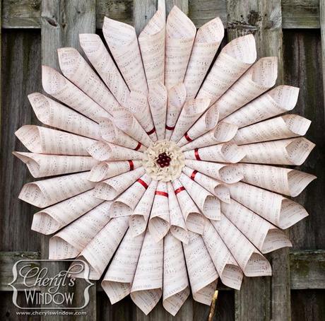 CherylBoglioli_PaperConeWreath