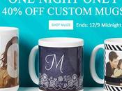 Tiny Prints One-Night Only Flash Sale: Custom Mugs (Great Christmas Gift!)