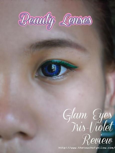 Review | Glam Eyes Iris – Violet from Beauty Lenses