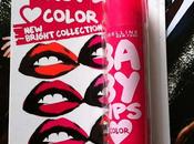 Maybelline Baby Lips Color Bright Collection Neon Rose Review, Swatch