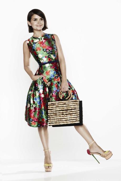 Miroslava Duma for Oscar de la Renta x The Outnet 