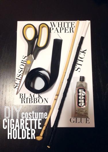 DIY: Costume 1920s Cigarette Holder