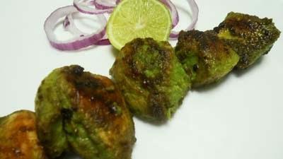 Green Chicken Tikka