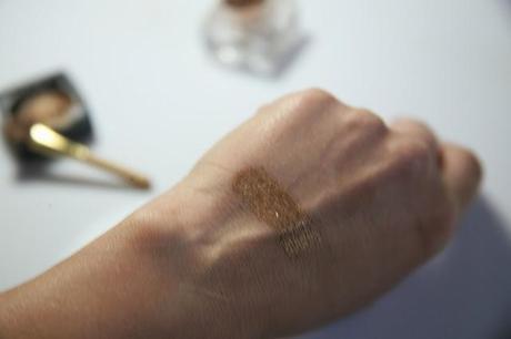 ELF Pigment Eye Shadow Golden Goddess Swatches