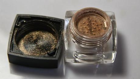 ELF Pigment Eye Shadow Golden Goddess Swatches