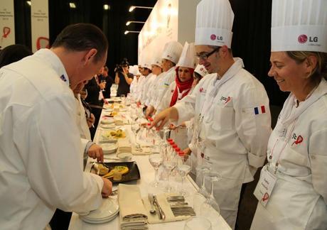 Home chefs compete at the LG Home Chef Championship in 2013.