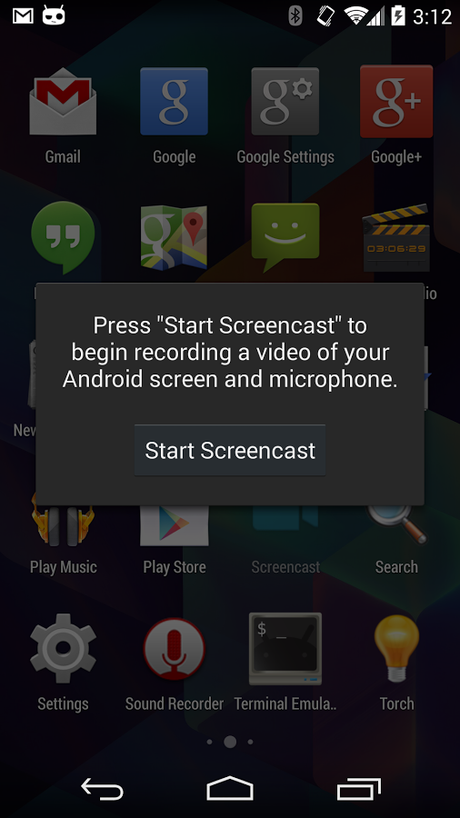 android screenrecording app