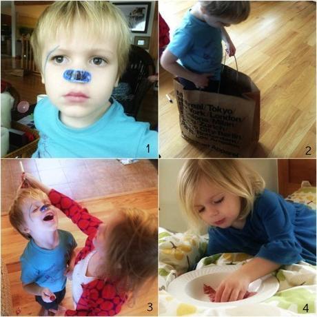 Holiday party recap kids