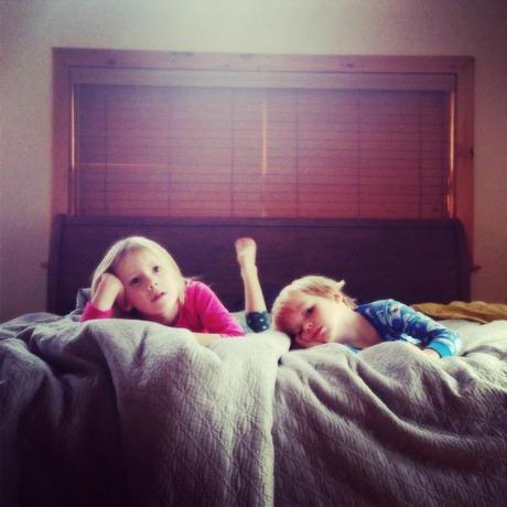 Holiday party recap bed