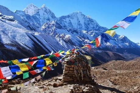 Tibetan Prayer Flags in Nepal