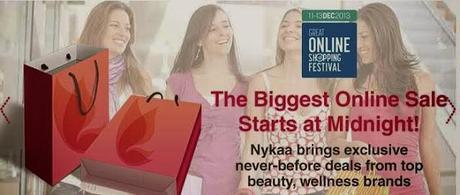 Great Online Shopping Festival With Nykaa.com