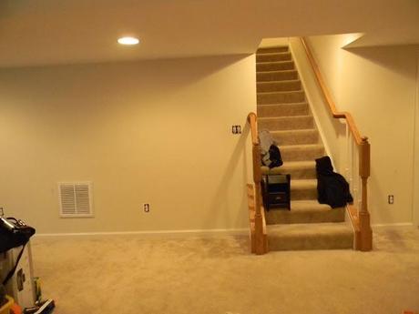 Basement Gets A Fresh Coat of Thunder by Benjamin Moore while we are in a ThunderSTORM of our own!! Basement Gets A Fresh Coat of Thunder by Benjamin Moore while we are in a ThunderSTORM of our own!!