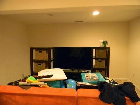 Basement Gets A Fresh Coat of Thunder by Benjamin Moore while we are in a ThunderSTORM of our own!! Basement Gets A Fresh Coat of Thunder by Benjamin Moore while we are in a ThunderSTORM of our own!!