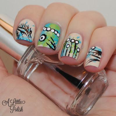 The Nail Challenge Collaborative Presents - Inspired by Art - Week 1 The Nail Challenge Collaborative Presents - Inspired by Art - Week 1