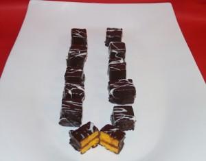 Orange Chocolate Petit Fours/Kelli’s Kitchen