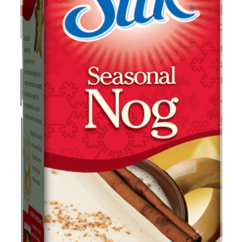 Recipes for free: Silk Nog vegan smoothie