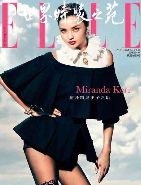Miranda Kerr for ELLE China January 2014