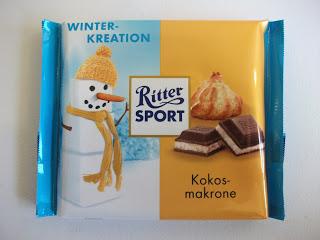 Ritter Sport Kokosmakronen (Coconut Macaroon) - Winter Kreation 2013 Review